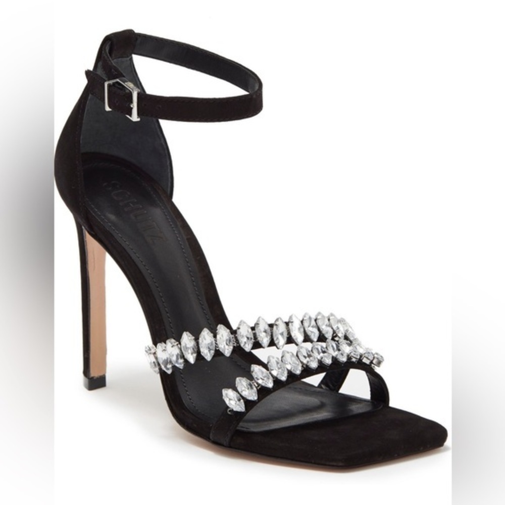 ‼️New $178.00 SCHUTZ Crystal Bling heels